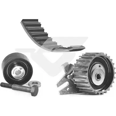 Комплект ремня ГРМ HUTCHINSON KH 376 5R 53R 1987052 OH718D