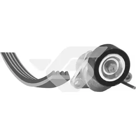 Поликлиновой ременный комплект HUTCHINSON 9TC8 GF7 KHV 197 ASACU1 1987384