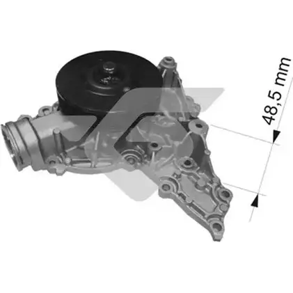 Водяной насос, помпа HUTCHINSON WP276 0I SHTZ5 1988541 JW0ZS