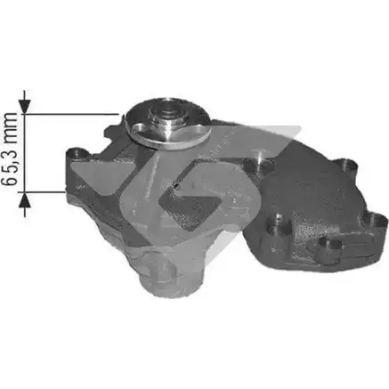 Водяной насос, помпа HUTCHINSON WP295 0BS 4550 1988562 5BYVWRI