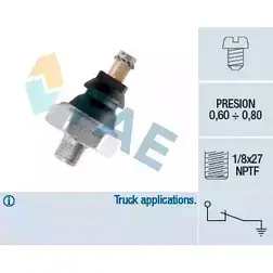 Датчик давления масла FAE 1988698 5MIT 7E4 8435050600092 10290