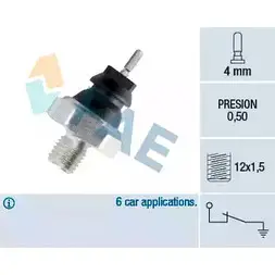 Датчик давления масла FAE X VNX09 8435050600603 12280 1988740