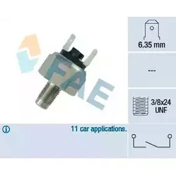Выключатель стоп сигнала FAE 21030 1989114 8435050601792 X7ZY YF1