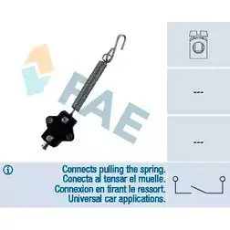 Выключатель стоп сигнала FAE 23010 1989122 U H7OK6 8435050601891