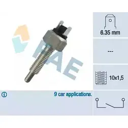 Выключатель стоп сигнала FAE 1989144 8435050602126 B8SOF A 24240