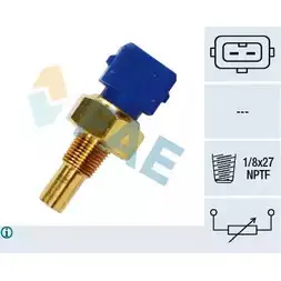 Датчик температуры охлаждающей жидкости FAE 1989488 33100 ZT DD4FV 8435050604021 изображение 0