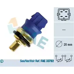 Датчик температуры охлаждающей жидкости FAE 8435050615331 ALPF M 1989703 33780