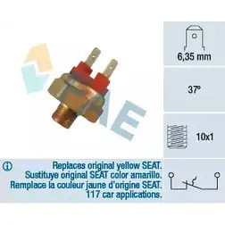 Датчик температуры охлаждающей жидкости FAE 35420 QDI UEU 1989826 8435050605097 изображение 0