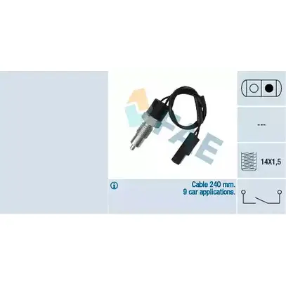 Датчик заднего хода FAE 40320 1990071 8435050607091 62XLJ MC