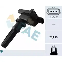 Катушка зажигания FAE 80316 8435050636862 1992689 0N ZYBZA