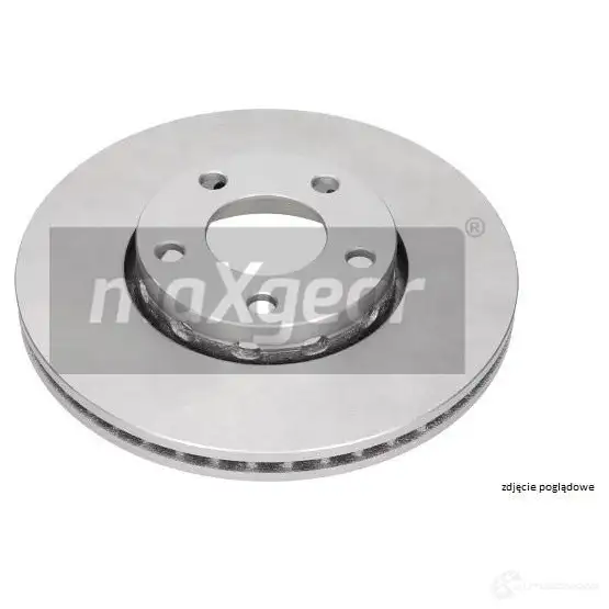 Тормозной диск MAXGEAR 190926max 2836308 Z 8D2C изображение 0