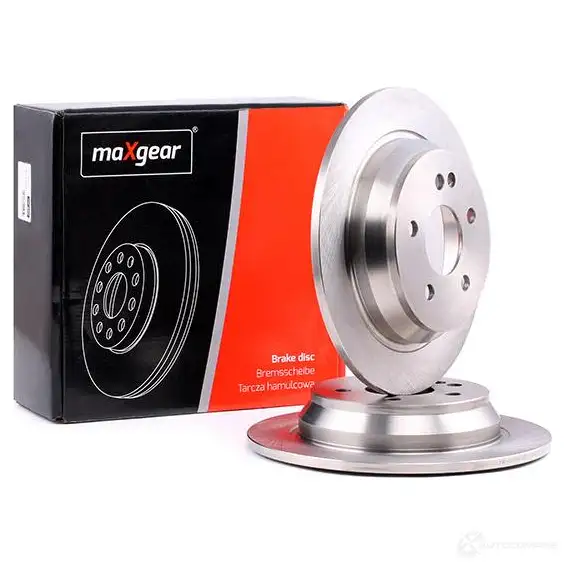 Тормозной диск MAXGEAR MT6 KWFL 191056 2836590 изображение 1