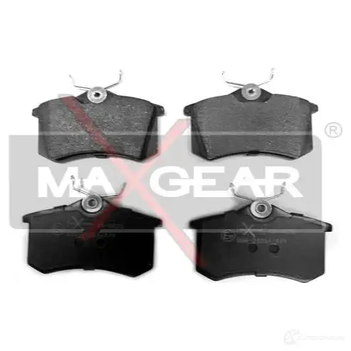 Тормозные колодки, комплект MAXGEAR 2835574 190429 HTMD XDP изображение 4