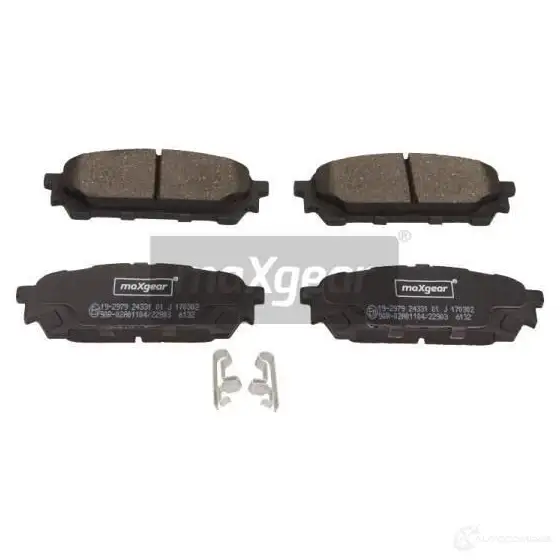 Тормозные колодки, комплект MAXGEAR 192979 1228277719 HLQ V6UC
