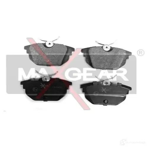 Тормозные колодки, комплект MAXGEAR 190426 2835571 XP7G9E E изображение 0