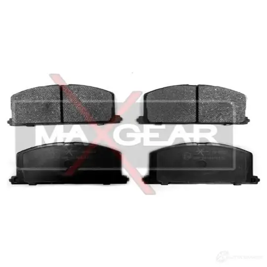 Тормозные колодки, комплект MAXGEAR 2835649 9G A4A 190507 изображение 0