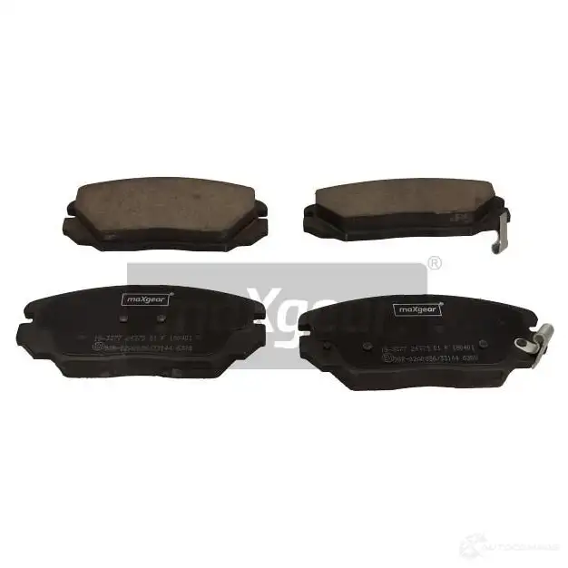 Тормозные колодки, комплект MAXGEAR 193377 1424908248 PJ2RX Y4 - Изображение 1
