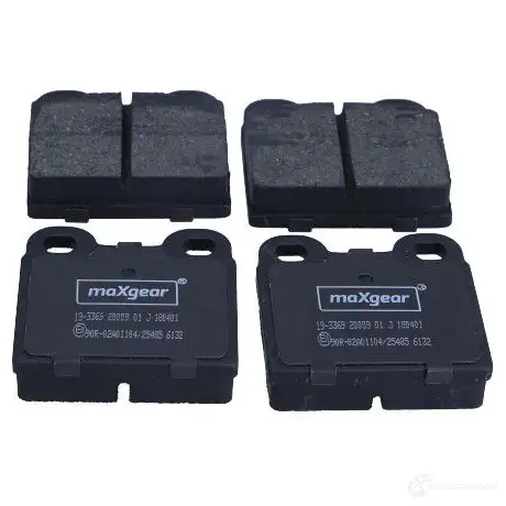 Тормозные колодки, комплект MAXGEAR 1424908240 193369 VMVYX Z изображение 0