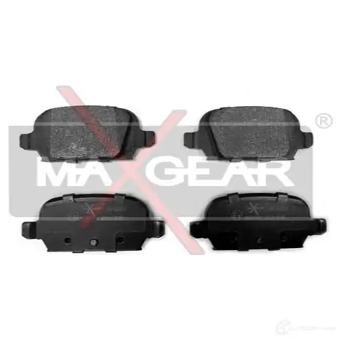 Тормозные колодки, комплект MAXGEAR AF 4LYEC 190451 2835596