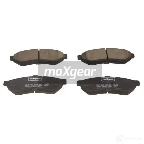 Тормозные колодки, комплект MAXGEAR 5 8E1VY 192969 1228277619 изображение 0