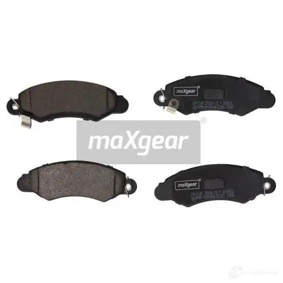 Тормозные колодки, комплект MAXGEAR WBD4 QME 191149 2836695