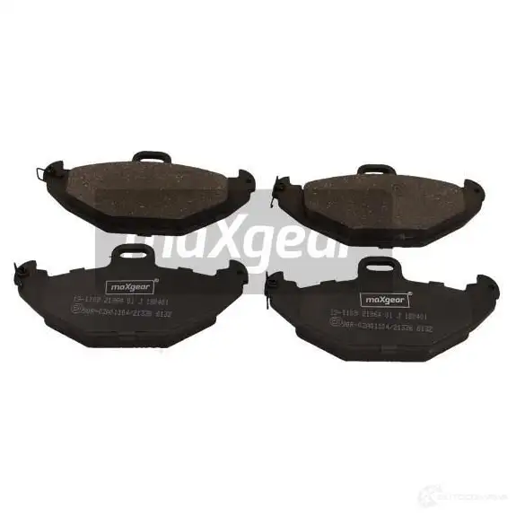 Тормозные колодки, комплект MAXGEAR 191109 T0NL P 2836655