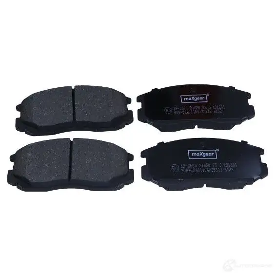 Тормозные колодки, комплект MAXGEAR 5ZMHVT S 193600 1424902562 - Изображение 1