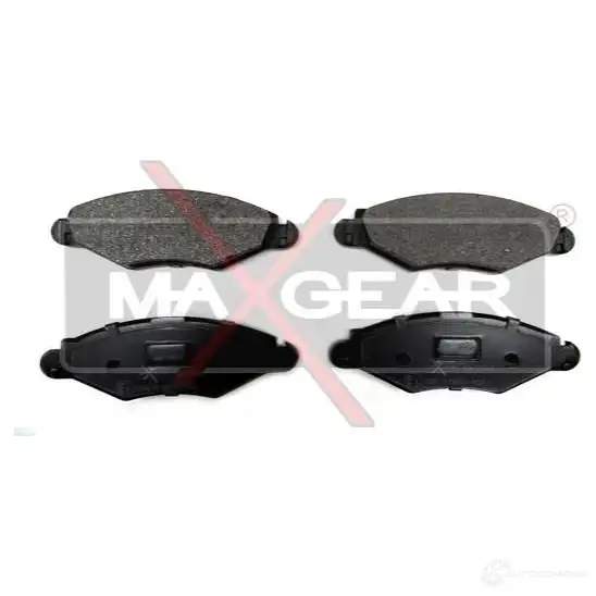 Тормозные колодки, комплект MAXGEAR FB 4550 190556 2835697