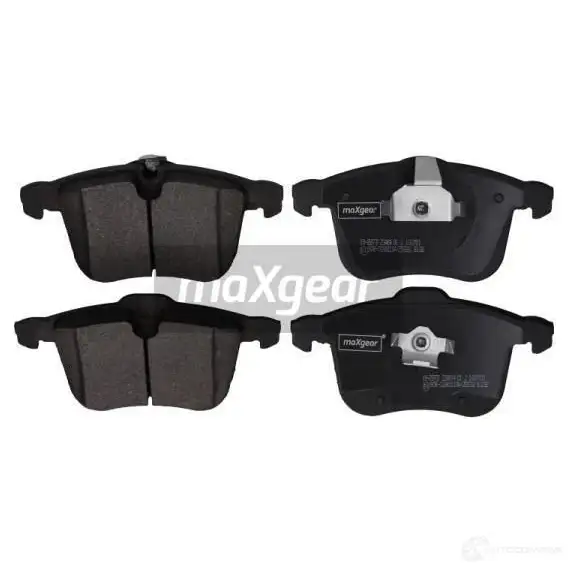 Тормозные колодки, комплект MAXGEAR 192873 2838950 10 A4XY