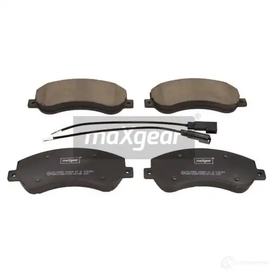 Тормозные колодки, комплект MAXGEAR 192989 1228277845 N GNLE