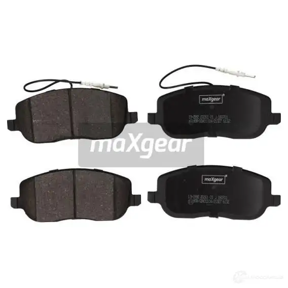 Тормозные колодки, комплект MAXGEAR F MUDH 2838968 192892 изображение 0