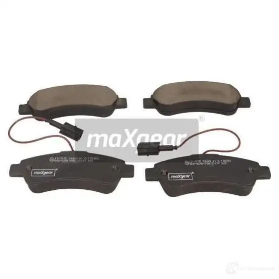 Тормозные колодки, комплект MAXGEAR X FR5B6X 193055 1228278313