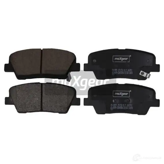 Тормозные колодки, комплект MAXGEAR QTP CF0Q 2838999 192925