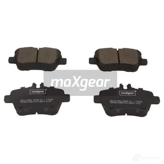 Тормозные колодки, комплект MAXGEAR 193002 9MWE LX 1228277953