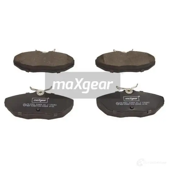 Тормозные колодки, комплект MAXGEAR 192951 K 1UKTS 1228277421 изображение 0