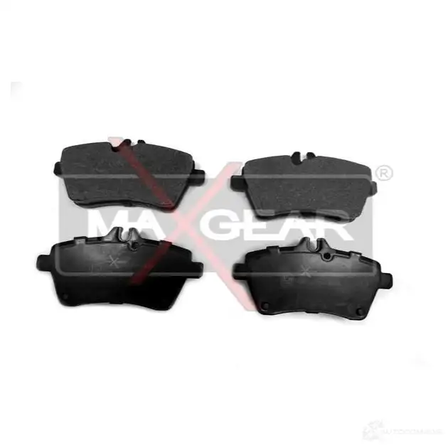 Тормозные колодки, комплект MAXGEAR 2835641 190499 ZKL WW8