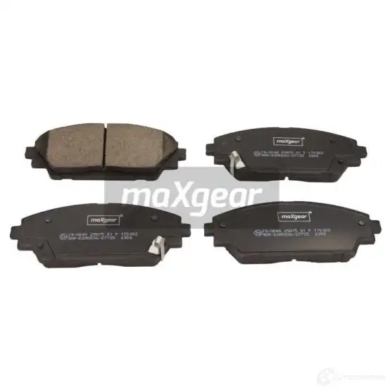 Тормозные колодки, комплект MAXGEAR YJD3 FG 1228278273 193048