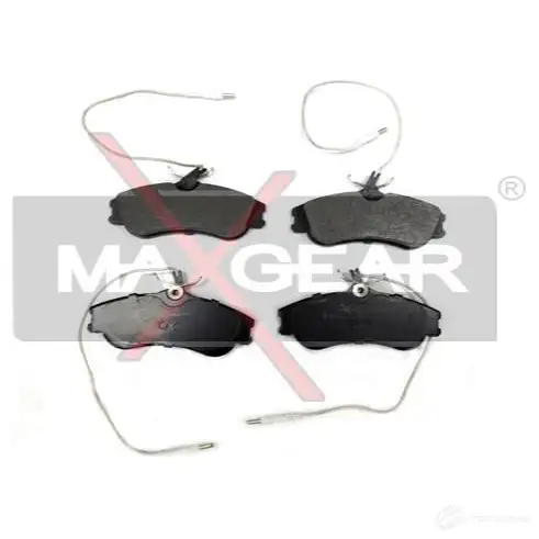 Тормозные колодки, комплект MAXGEAR 190549 2835690 BQ9N CZ