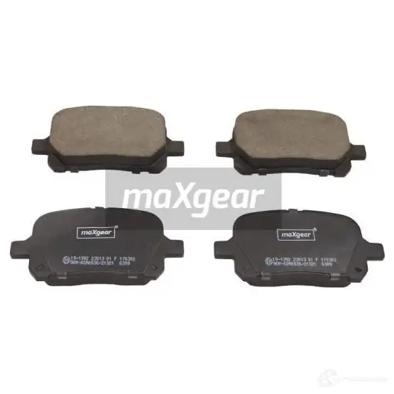 Тормозные колодки, комплект MAXGEAR 6Z65 P9 191392 2837106 изображение 0