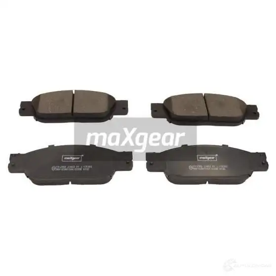 Тормозные колодки, комплект MAXGEAR 192950 1228277413 7 KRCGA7 изображение 0