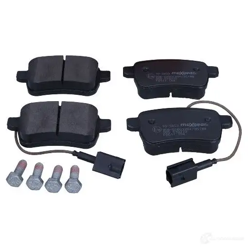 Тормозные колодки, комплект MAXGEAR 1437577476 193853 WRQM LR - Изображение 1