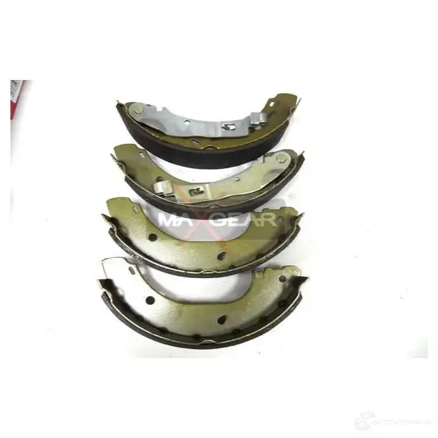 Барабанные тормозные колодки, комплект MAXGEAR 190298 2835512 B MZQVK