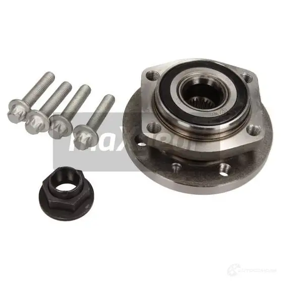 Подшипник ступицы колеса, комплект MAXGEAR 330764 345HFW 33-076 4 2842435