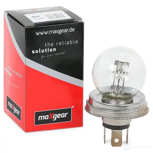 Лампа галогеновая R2 P45T-41 45/40 Вт 12 В MAXGEAR 780017 2851349 UNBO GZ9 изображение 1