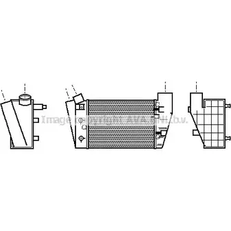 Интеркулер AVA QUALITY COOLING 2017852 4045385002726 AI4188 O1 I8HE