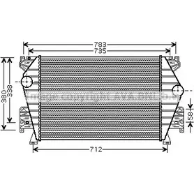 Интеркулер AVA QUALITY COOLING 2 ELOK ECPT7 AI4191 2017853
