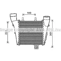 Интеркулер AVA QUALITY COOLING 0R LNQ 2017883 4045385167630 AI4320 изображение 0