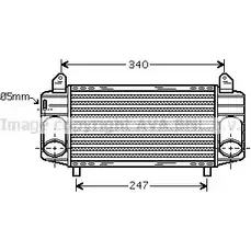 Интеркулер AVA QUALITY COOLING 2017890 ZKP 0ZH I3RBME AI4357