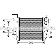 Интеркулер AVA QUALITY COOLING AIA4304 67 8QOR1 4045385211845 2018027 изображение 0
