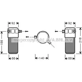 Осушитель кондиционера AVA QUALITY COOLING 2018073 IPA4F H 4045385047215 AID152 изображение 0